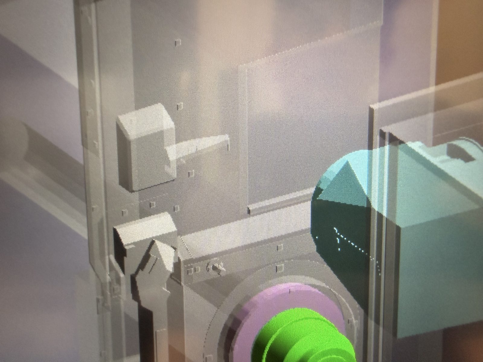 BK Micro kinematic simulator clearance view