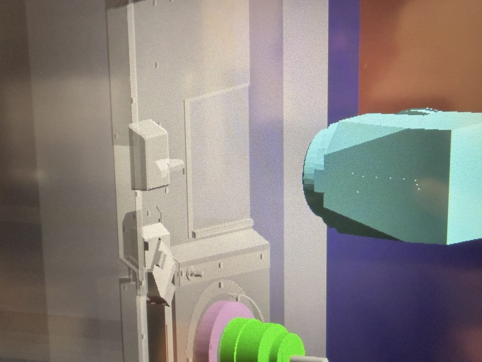 BK Micro kinematic simulator head clearance